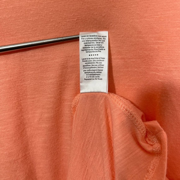 Harmony & Balance tangerine open back tee - Picture 5 of 5